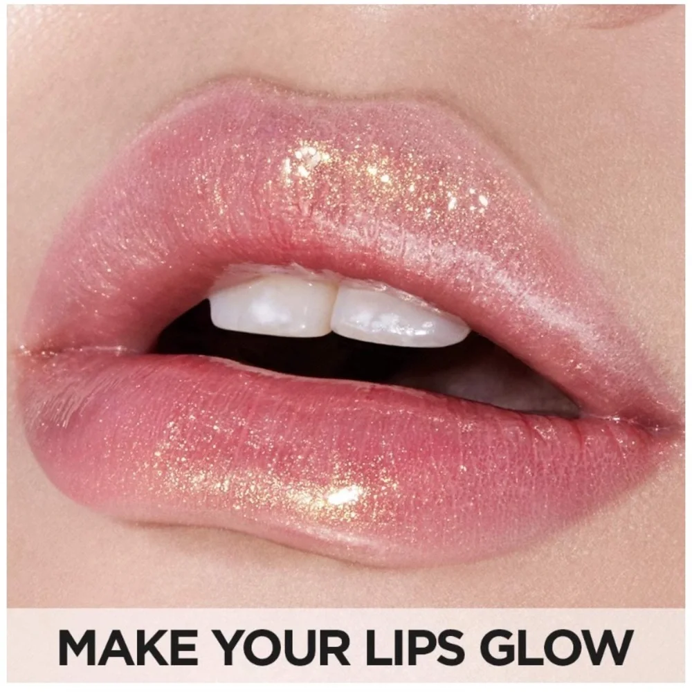 Shimmer Lip Gloss Pink Gold Pony Effect LAST ONE NEW IN BOX
